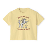 Sun in My Hair Cowboy Graphic Tee