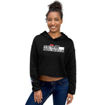 Benito Bowl Crop Hoodie Model