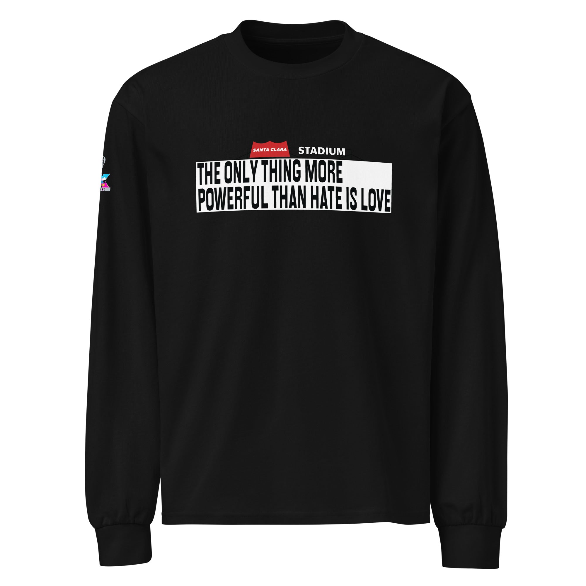 Benito Bowl Premium Heavyweight Long Sleeve Tee Black