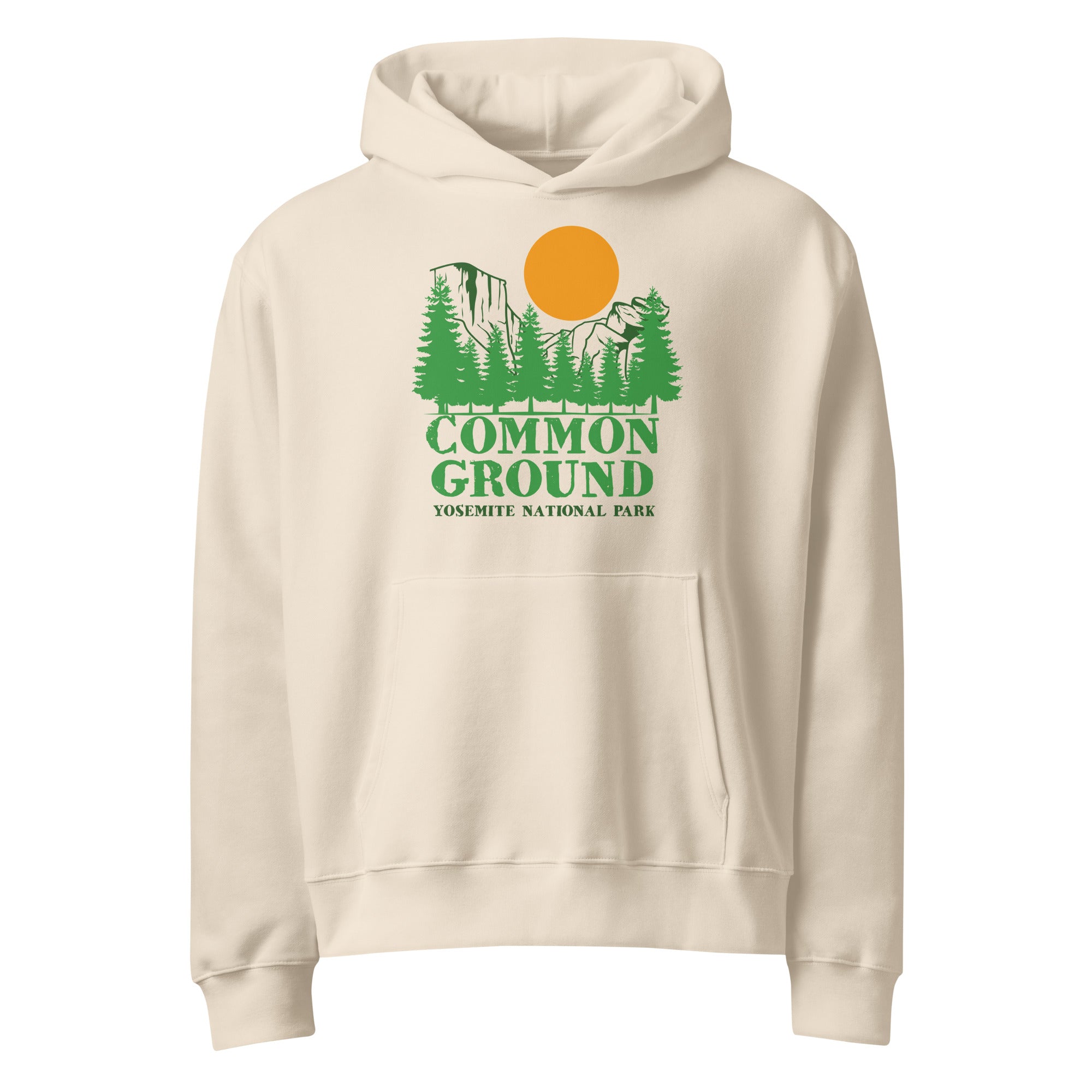 Common Ground - Great Smokey Mountains Hoodie Cream