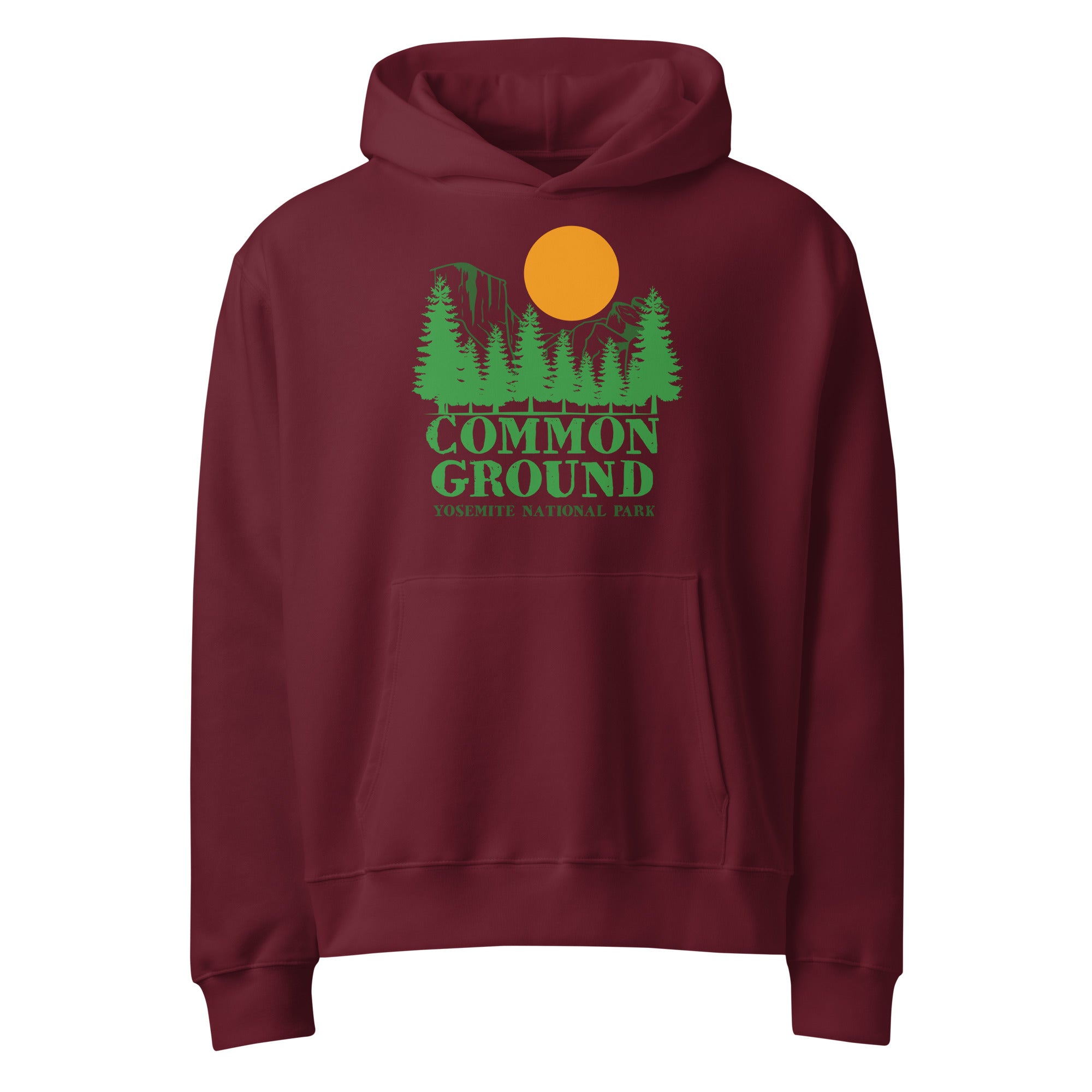 Common Ground - Great Smokey Mountains Hoodie Dark Green