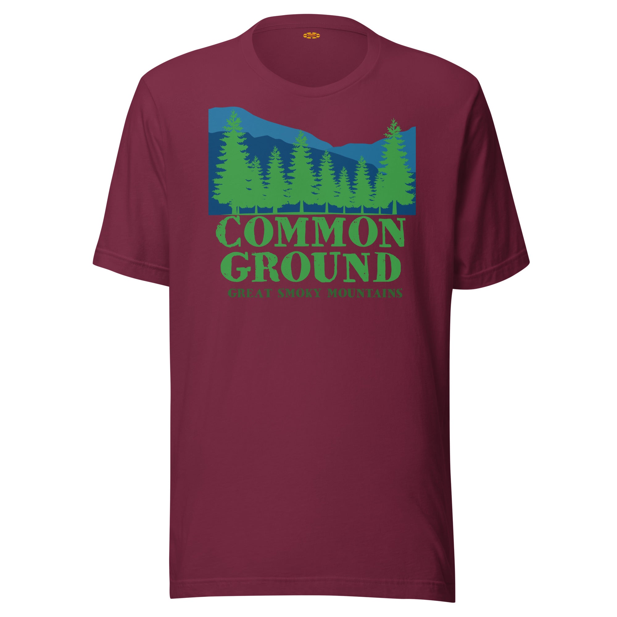 Common Ground - Great Smokey Mountains Shirt Maroon