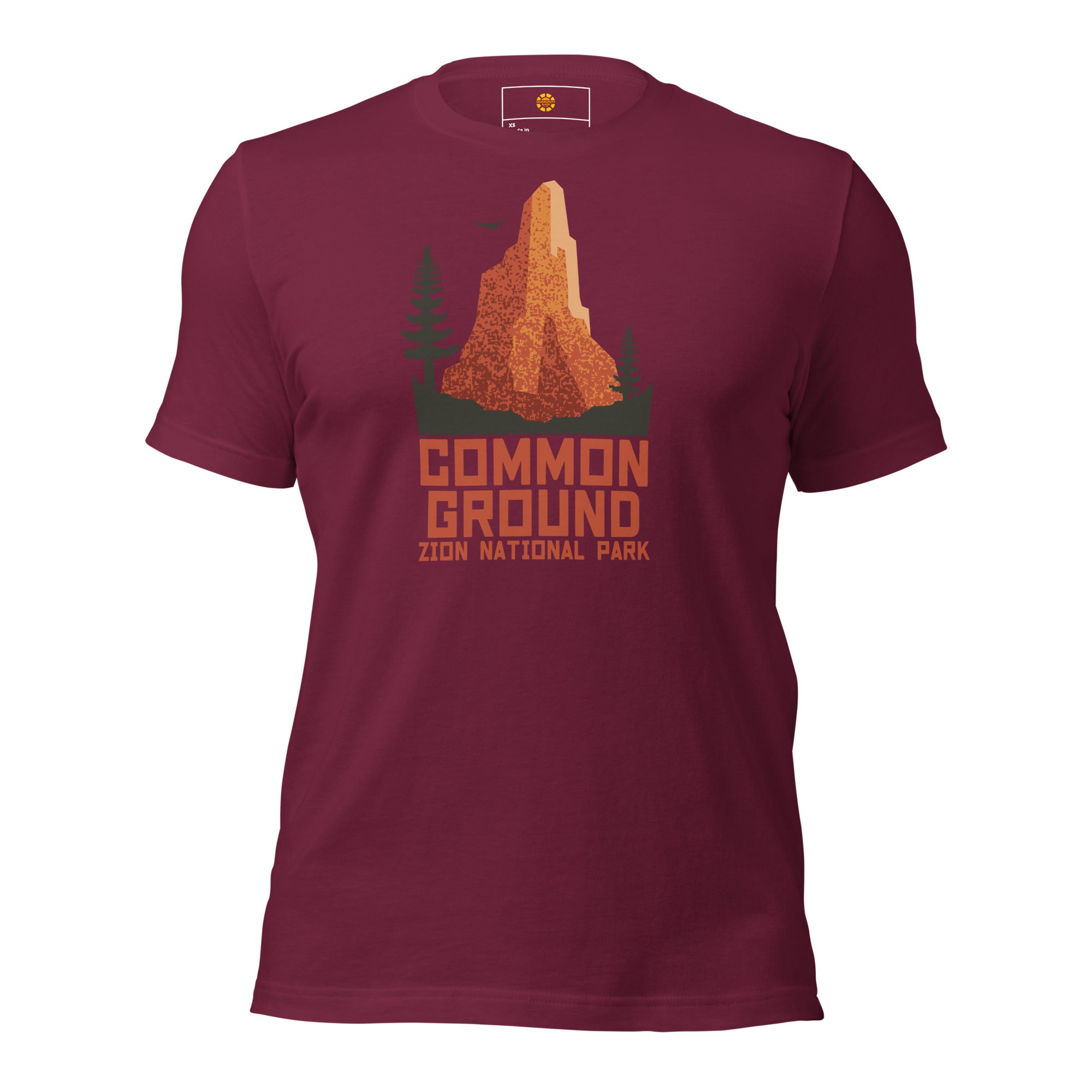 Common Ground Shirt - Zion Shirt Maroon