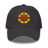 Community Shop Baseball Hat Dark Grey