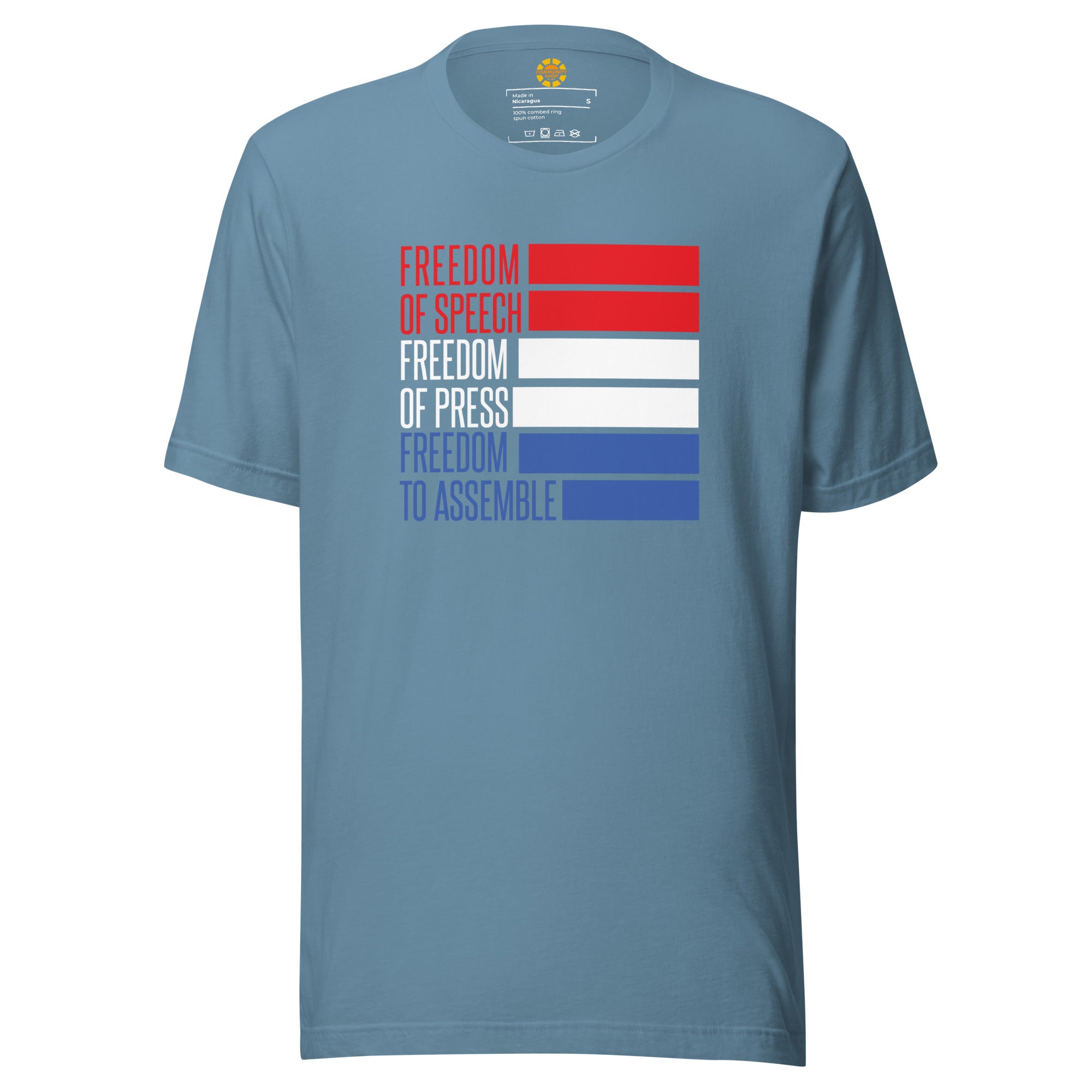 Core Freedom Shirt Steel Blue