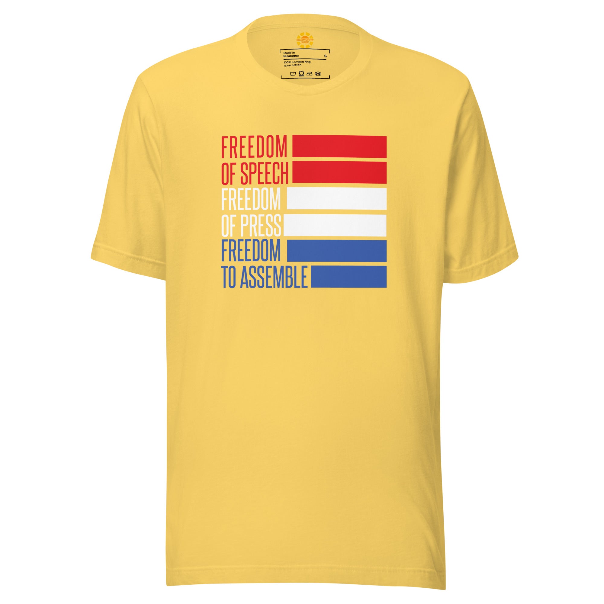 Core Freedom Shirt Yellow
