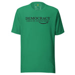 Democracy Dies in Darkness Shirt Green