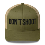 Don't Shoot Trucker Cap Moss Khaki