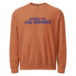 Grateful for Civil Servants Crewneck Sweatshirt Yam