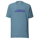 Grateful for Civil Servants Shirt Bue