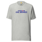 Grateful for Civil Servants Shirt Gray