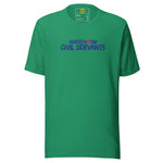 Grateful for Civil Servants Shirt Green