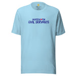 Grateful for Civil Servants Shirt Light Blue