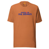 Grateful for Civil Servants Shirt Orange