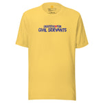 Grateful for Civil Servants Shirt Yellow