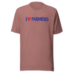 I Love Farmers-t-shirt-heather-mauve