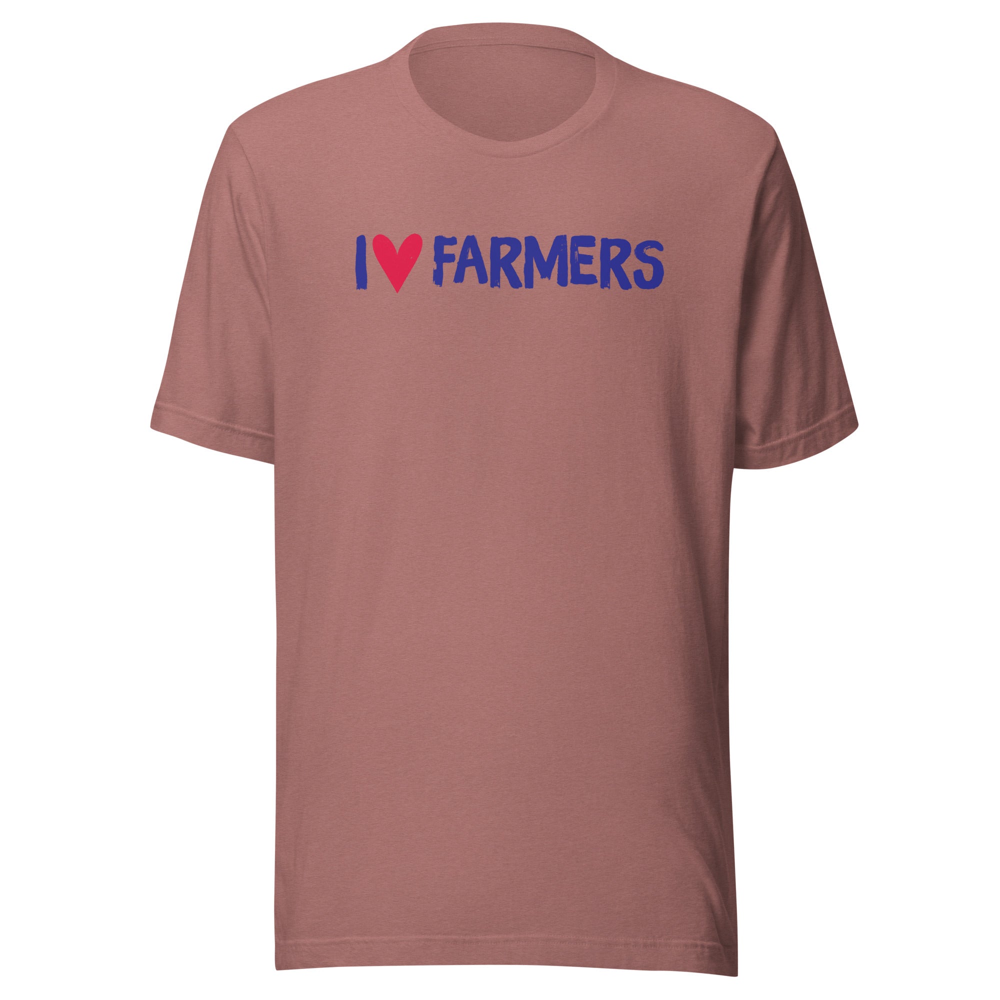 I Love Farmers-t-shirt-heather-mauve