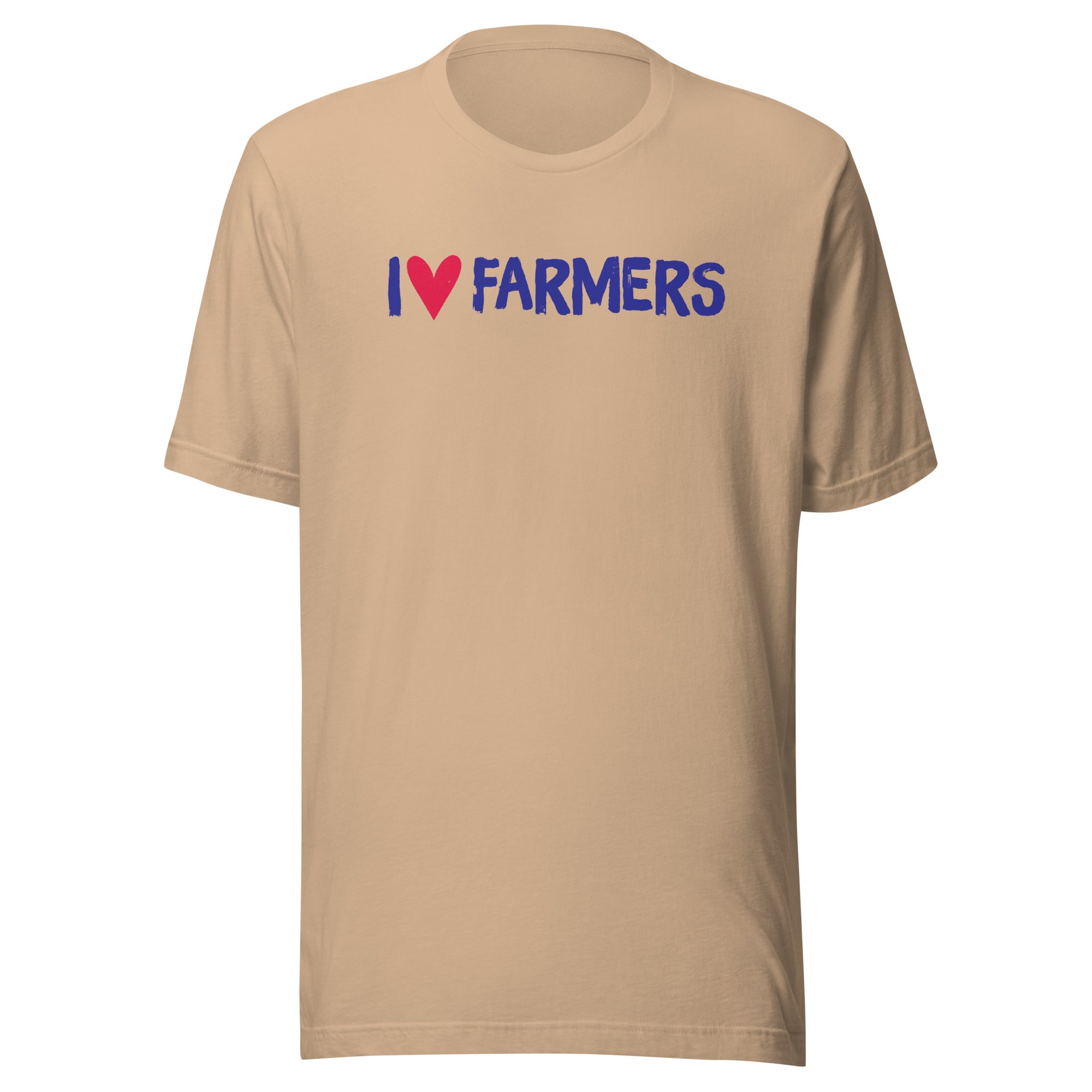 I Love Farmers-t-shirt-tan