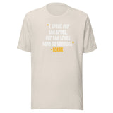 I Speak for the Trees Lorax Quote-t-shirt-burnt-dust