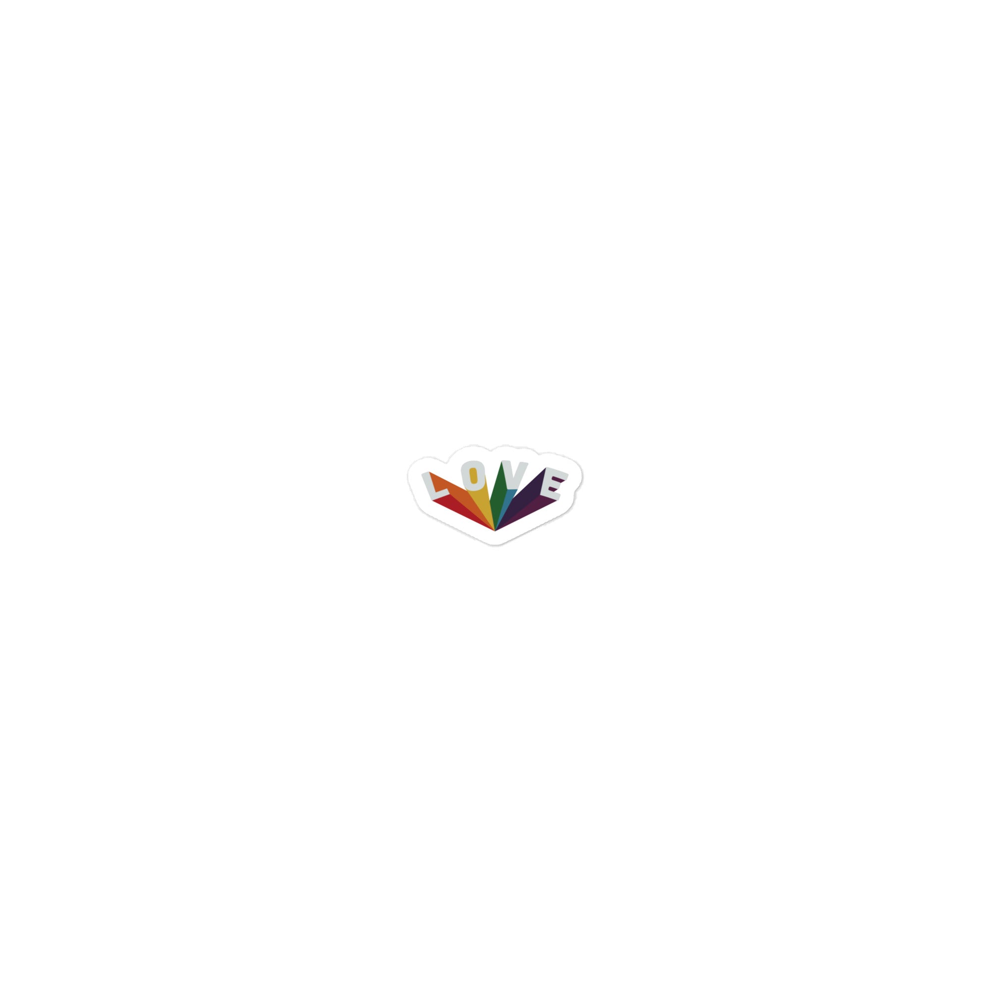Love Stickers Die Cut