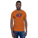 Red Card 47 Orange Shirt Model