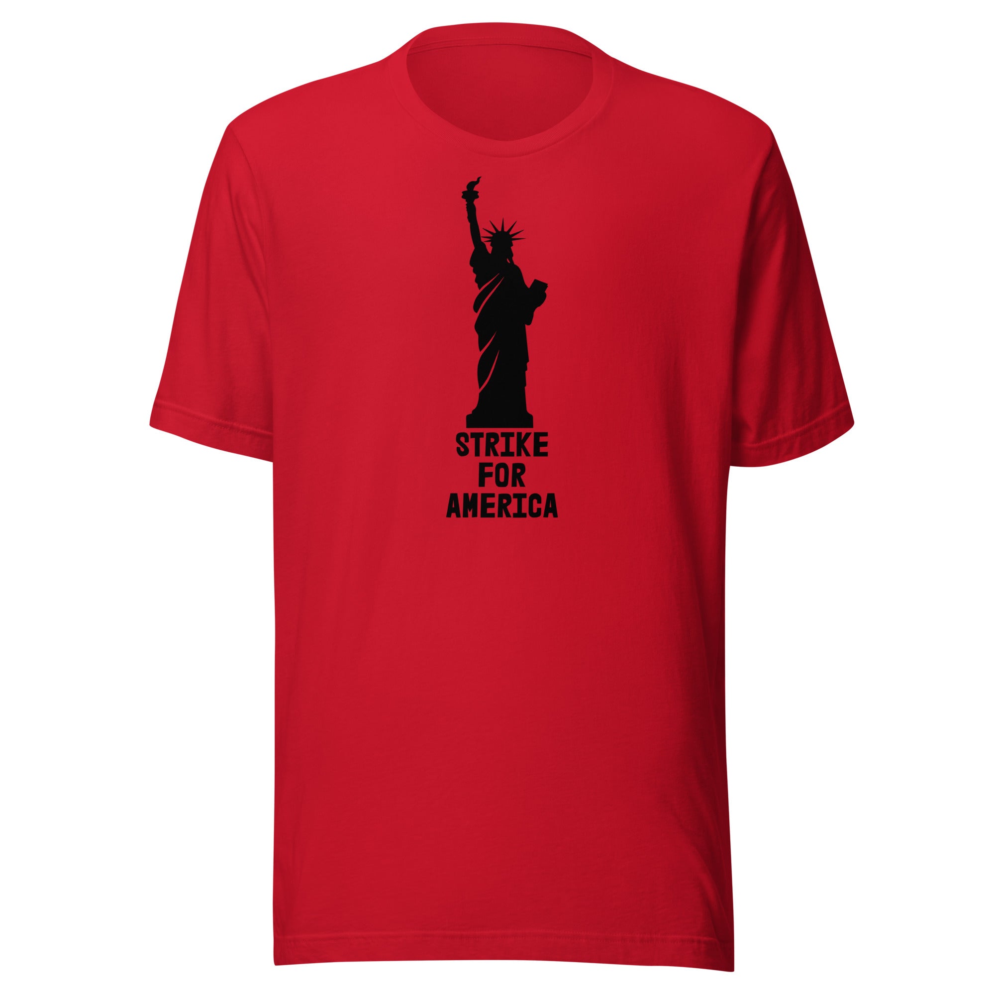 Strike for America Unisex Shirt-t-shirt-red