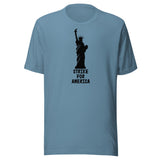 Strike for America Unisex Shirt-t-shirt-steel-blue