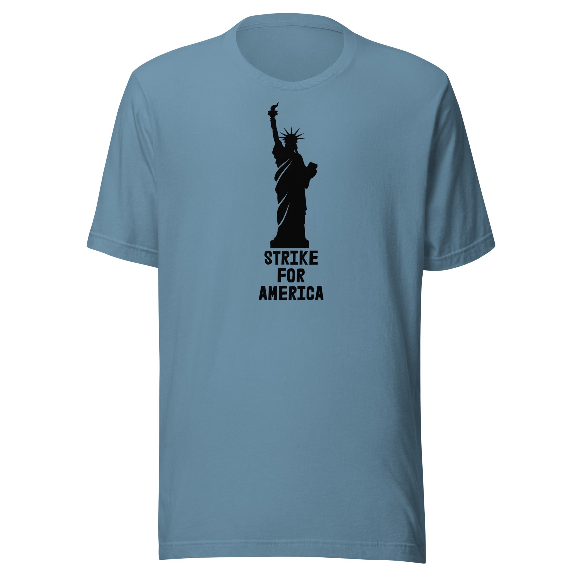 Strike for America Unisex Shirt-t-shirt-steel-blue